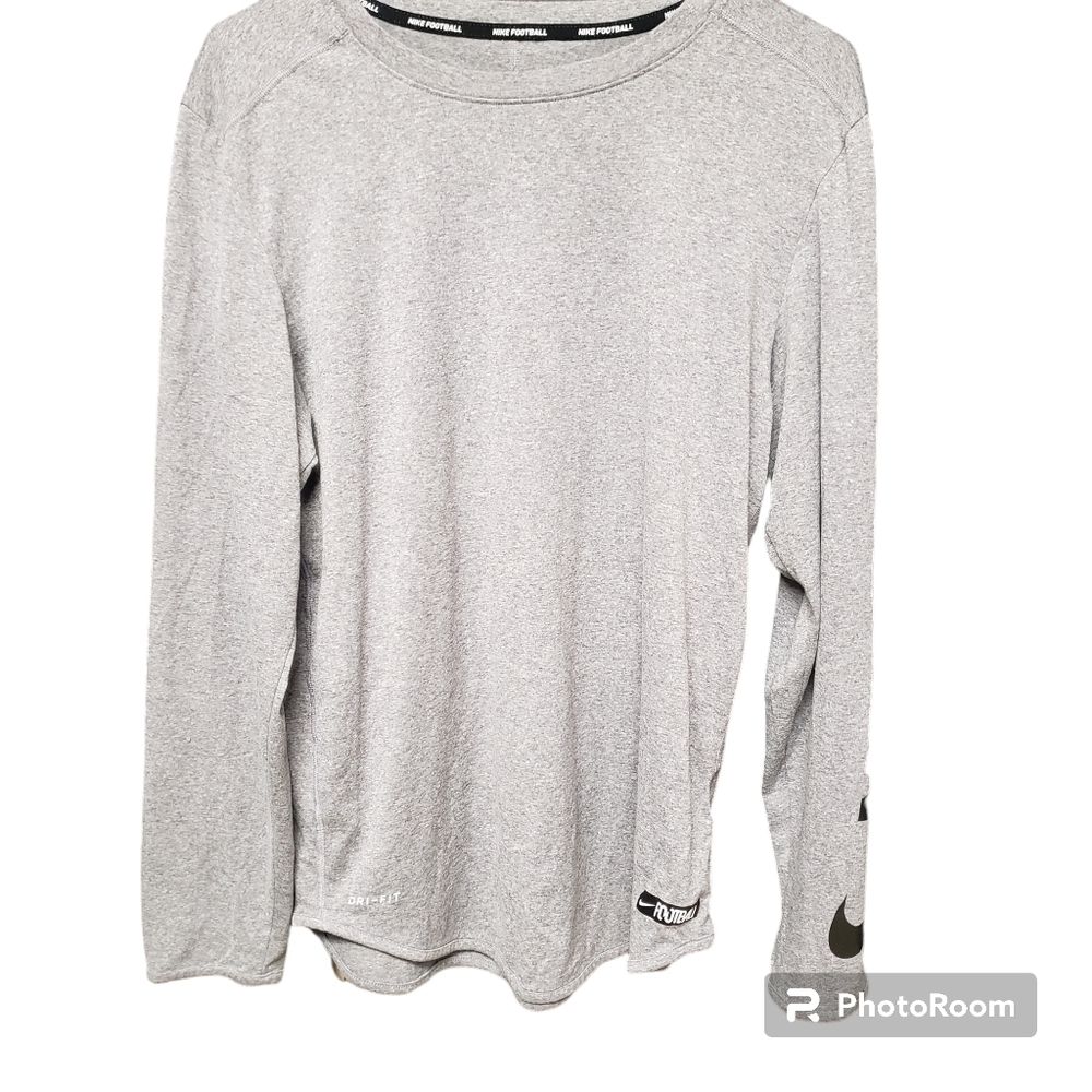 New Nike Football Mens Dri-Fit Long Sleeve Shirt Size S
